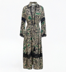 vestido largo boheme chic manga larga TARTIKA - Miss June