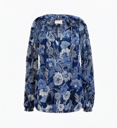 long sleeve floral blouse SILVIA - Miss June