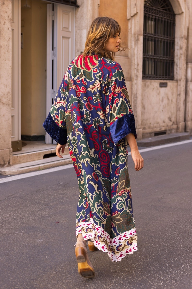 kimono long manche longue boheme IVANA - Miss June