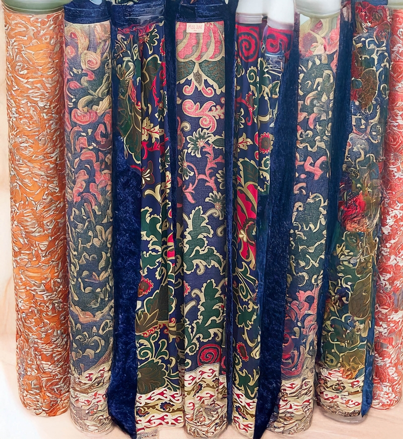 kimono largo bohemio manga larga IVANA - Miss June