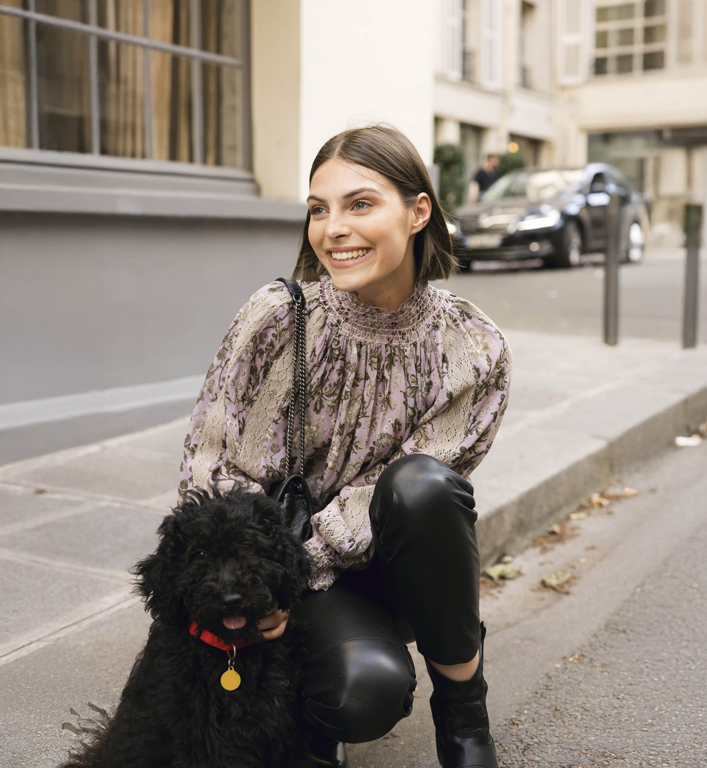 blouse manche longue fleurie HELOISE - Miss June