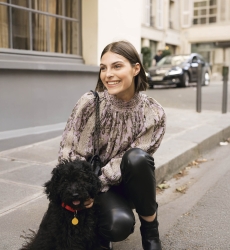 blouse manche longue fleurie HELOISE - Miss June