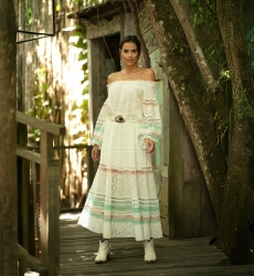 jupe longue boheme chic PLUMERIA - Miss June