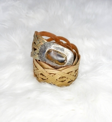 Ceinture Cuir Broadway - couleures assorties - style boho chic - Miss June Paris - 25