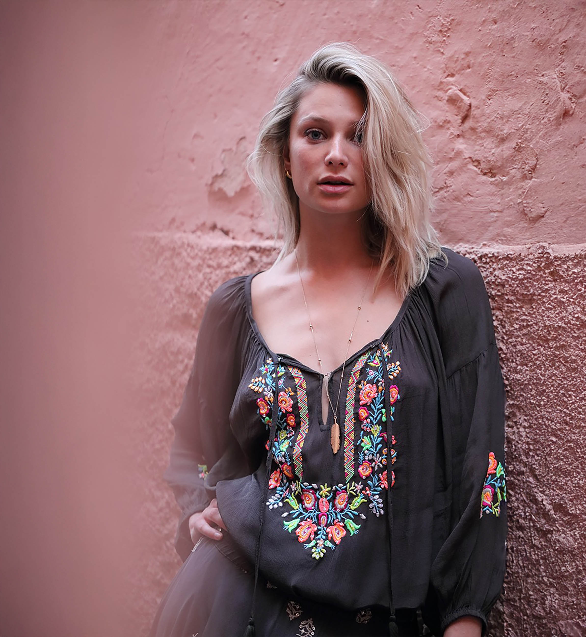 blouse manche longue boheme FOLK - Miss June