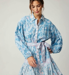 Robe courte Juliette - 100% coton - Miss June Paris - 5