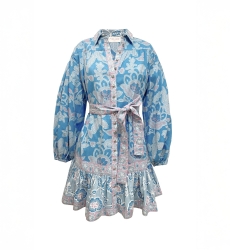 Robe courte Juliette - 100% coton - Miss June Paris - 6