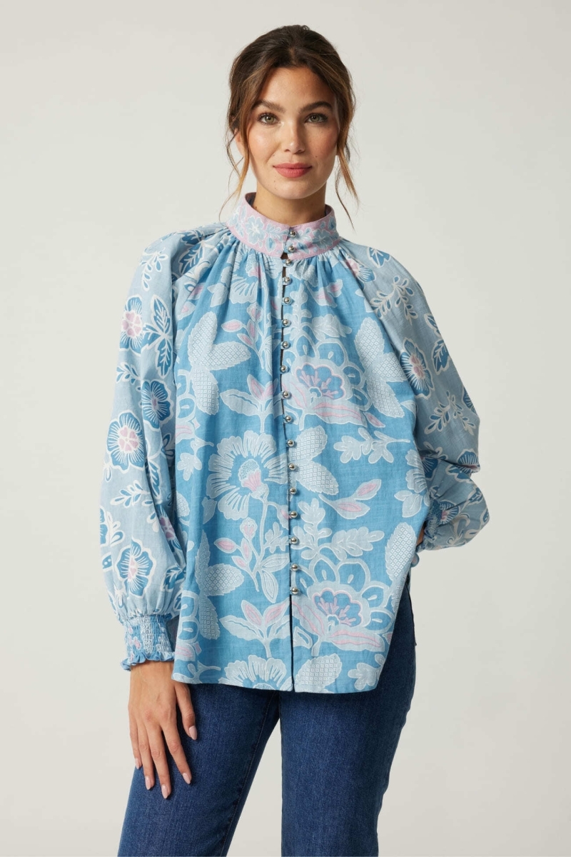 Chemise femme Amélie - 100% coton - Miss June Paris - 3