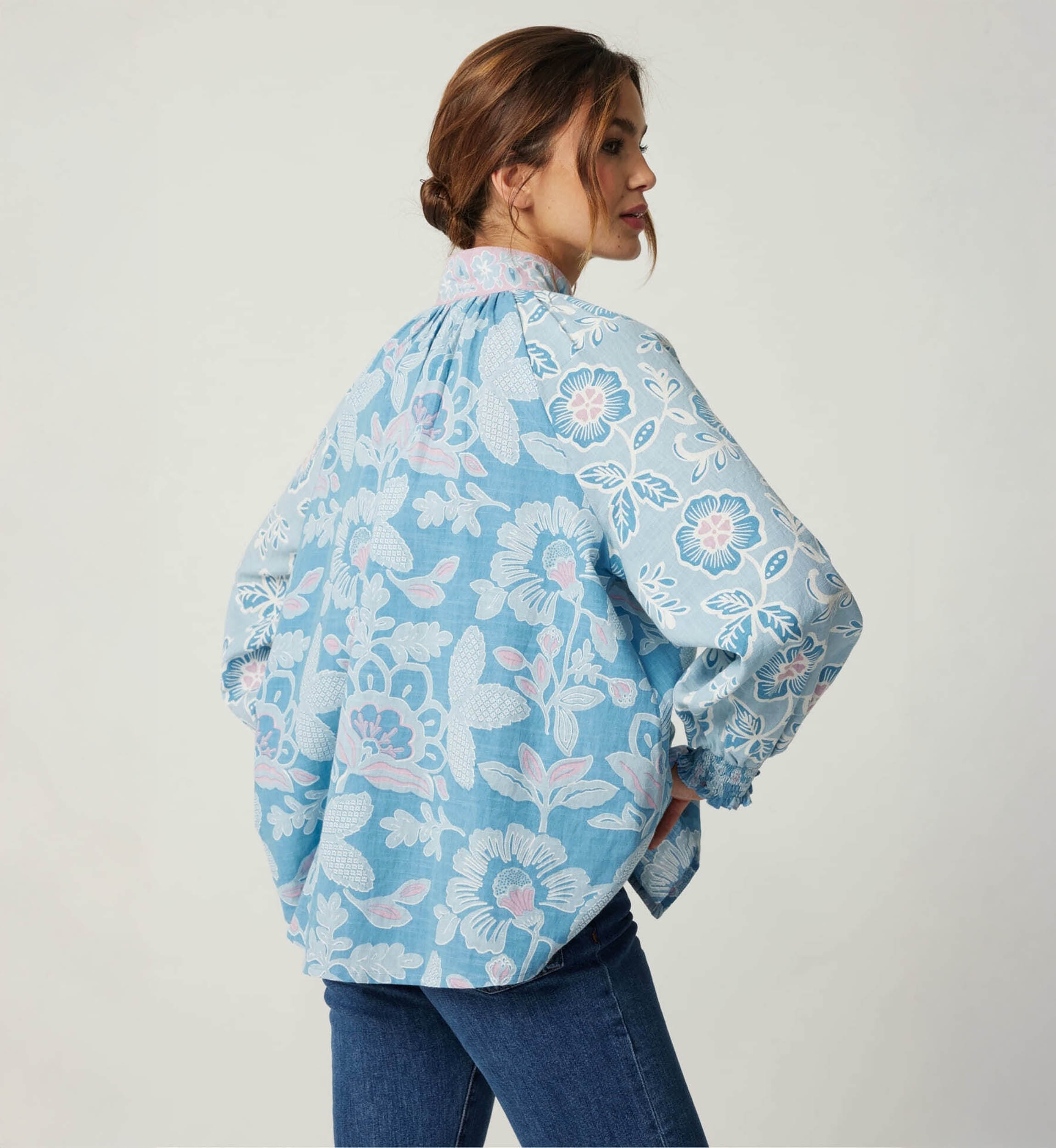 Chemise femme Amélie - 100% coton - Miss June Paris - 4