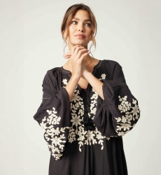 Anouk short black dress - Miss June Paris - 5