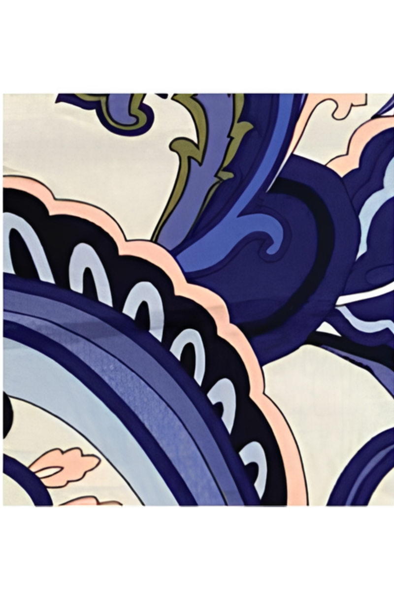 Foulard Myrtille - couleurs assortis - Taille 90cm*90cm - Miss June Paris - 4