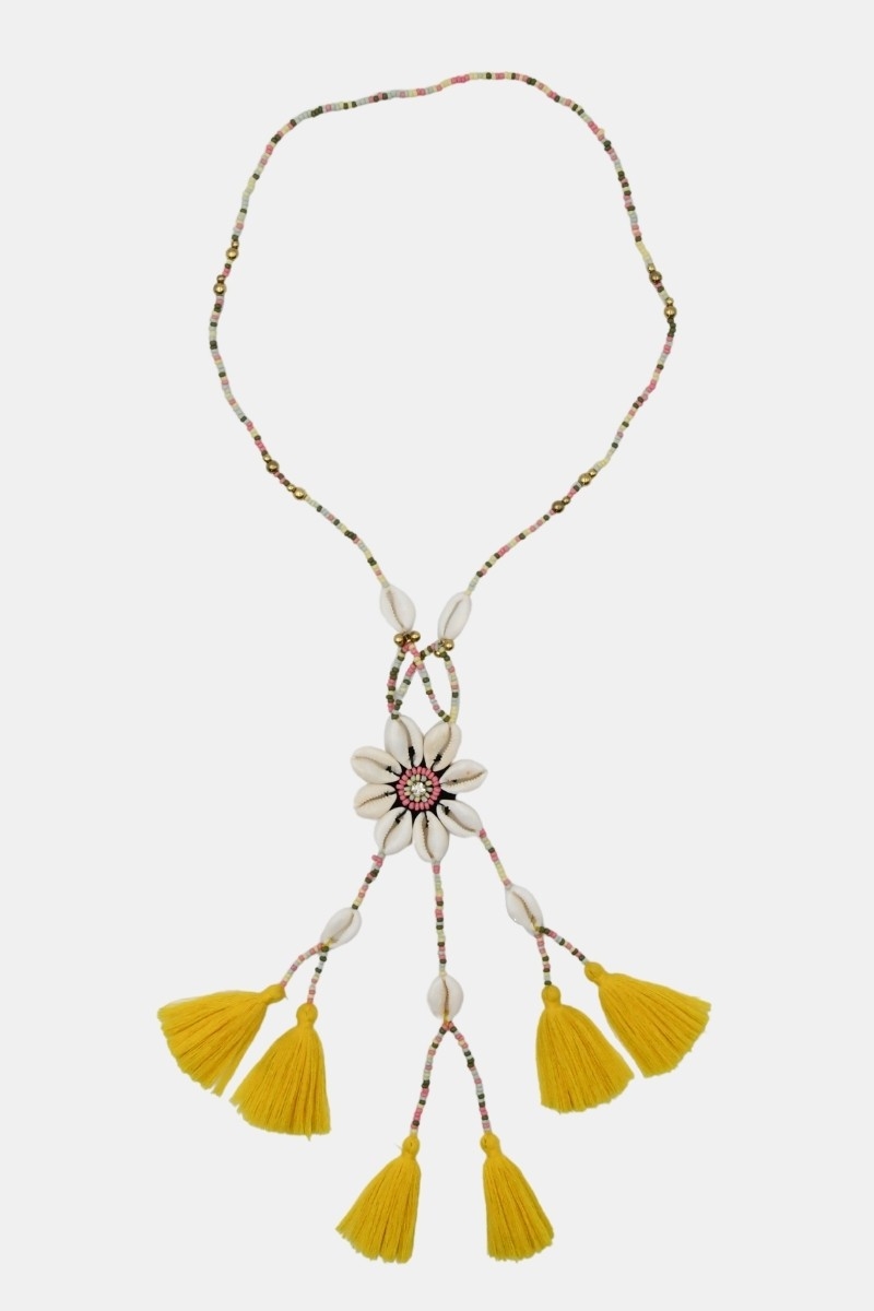 Long bohemian costume necklace LENA - Miss June