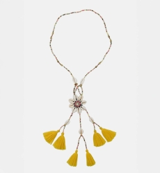collier long fantaisie boheme LENA - Miss June