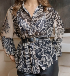 Riley Black Leather Belt - Miss June Paris - 7