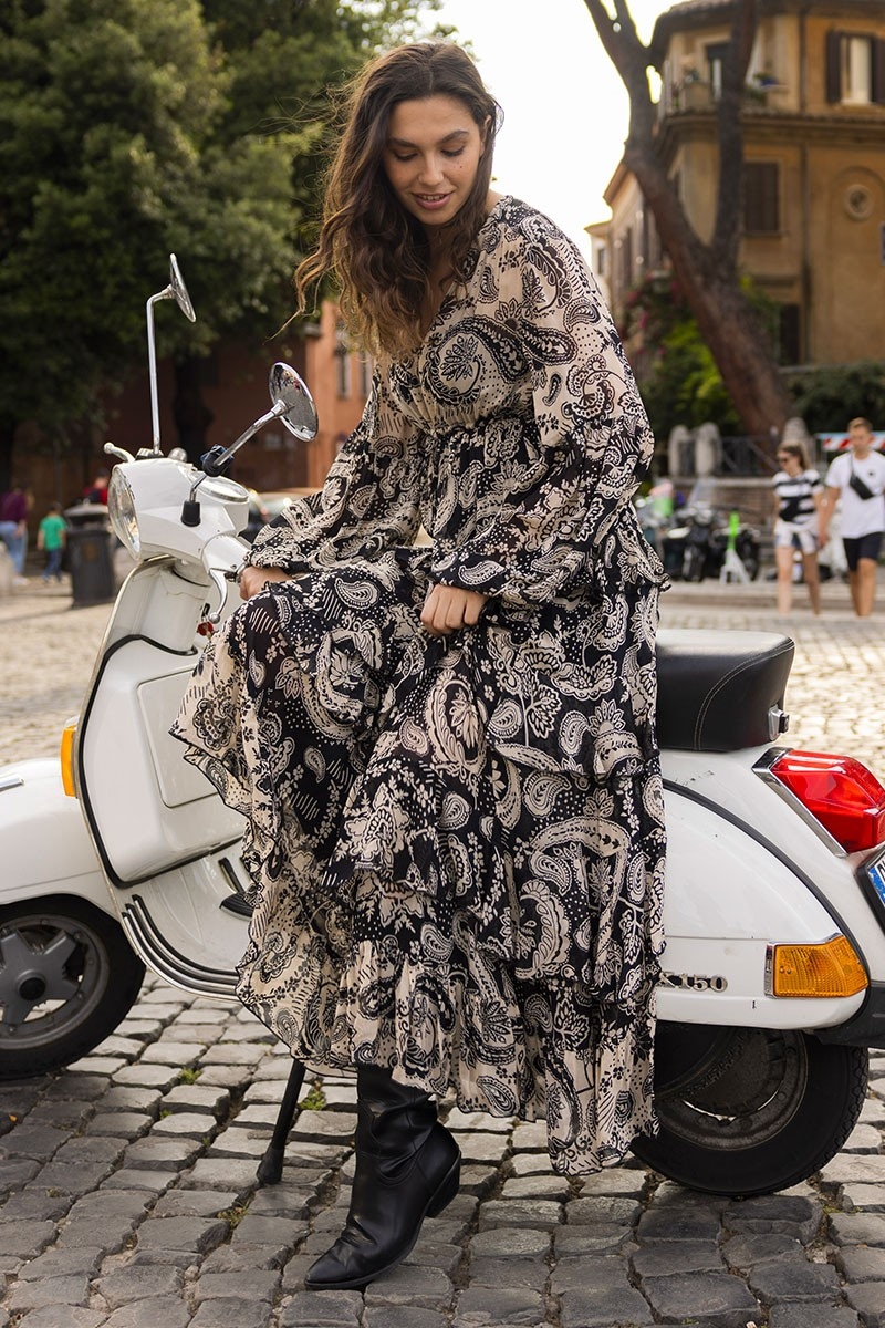 Miss June Paris — Meryl Long Dress
