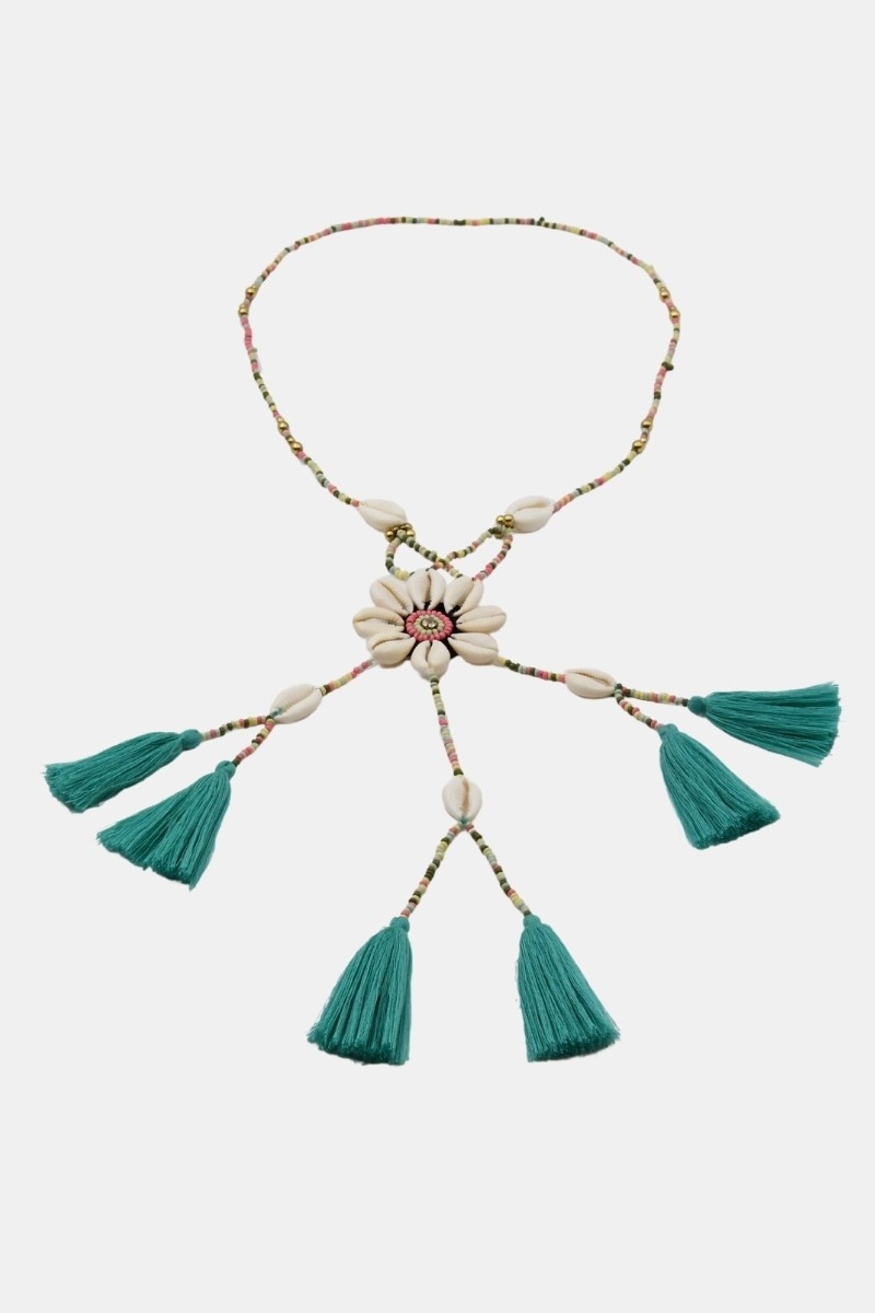 Long bohemian costume necklace LENA - Miss June