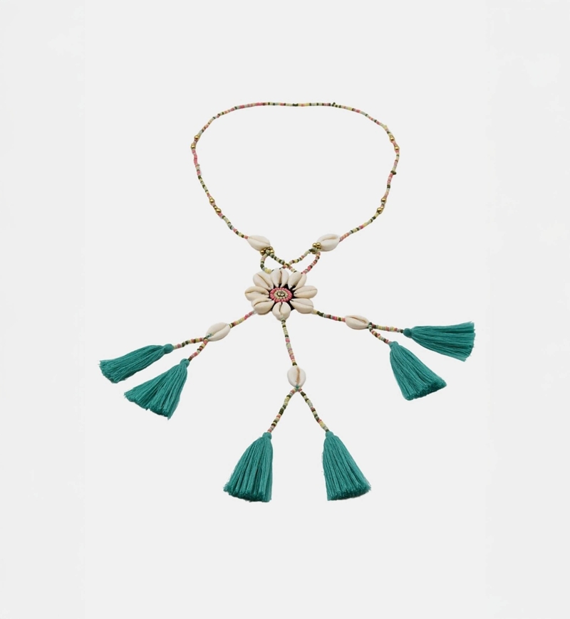 collier long fantaisie boheme LENA - Miss June