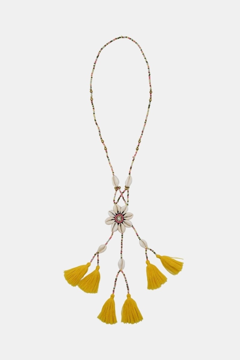 collier long fantaisie boheme LENA - Miss June