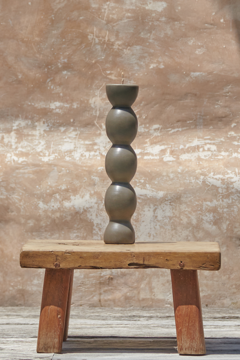 Candle Summer In Lago Di Garda - green - 30cm - Miss June Paris - 1