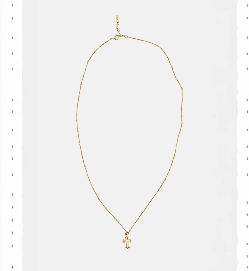 Collier croix de fantaisie - Miss June