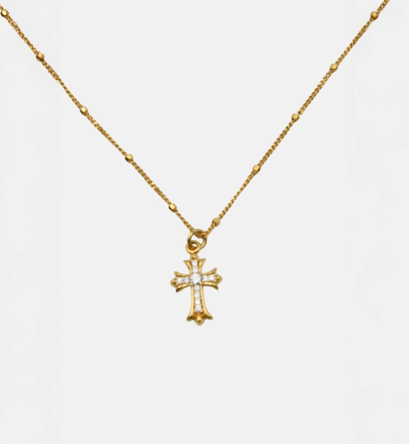 Collier croix de fantaisie - Miss June