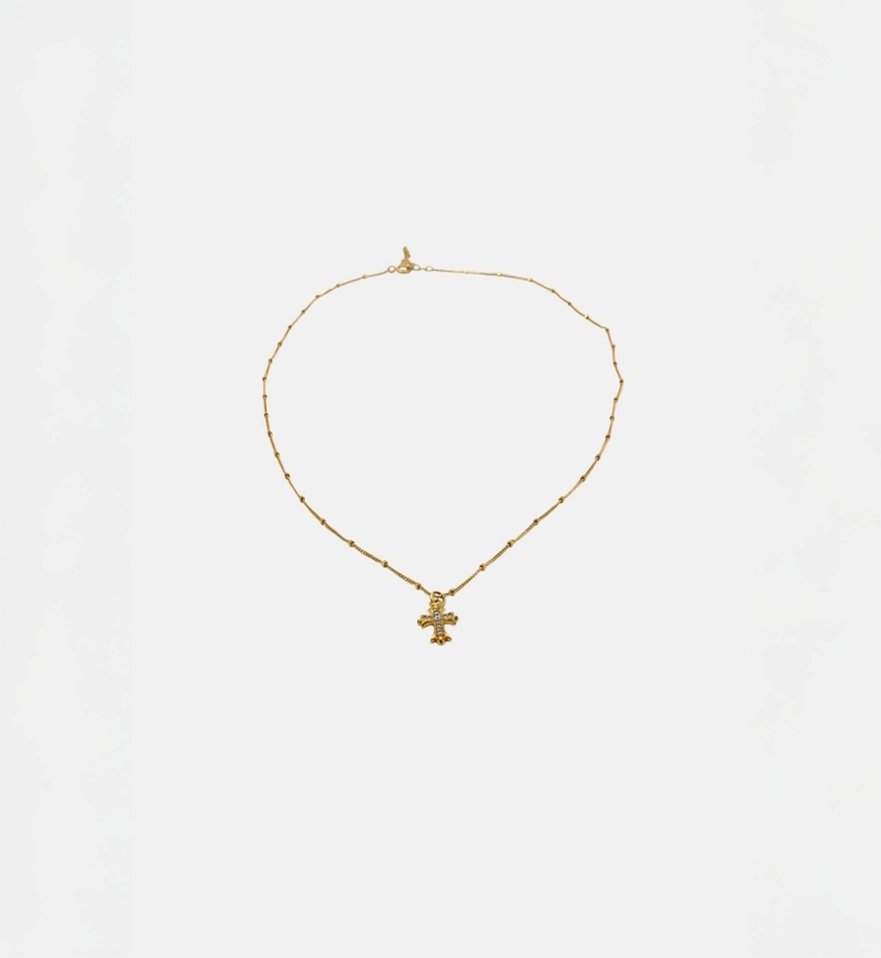 Collier croix de fantaisie - Miss June
