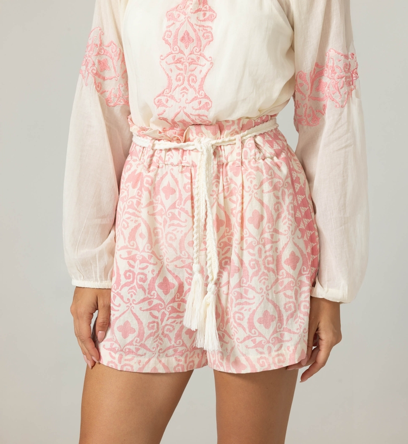 Pantalones cortos Ivy - 100% algodón - Miss June Paris - 5