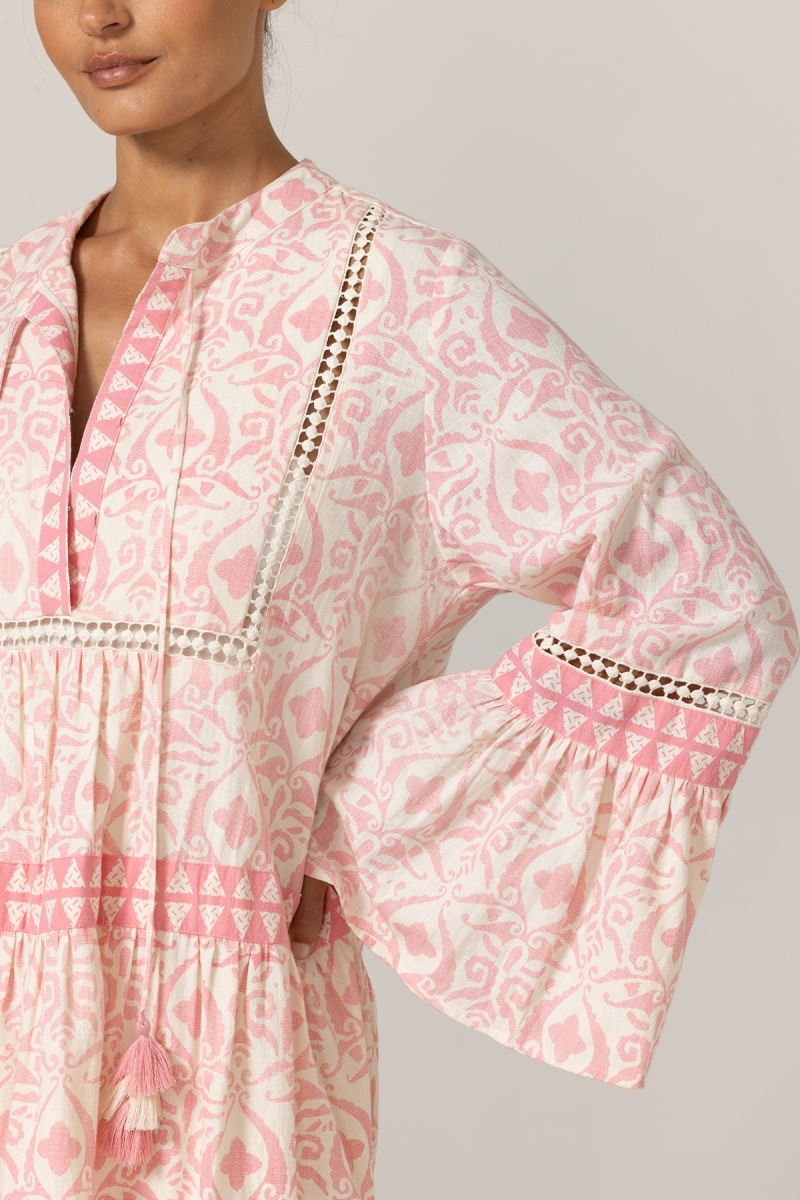 Robe courte Jaya - 100% coton - Miss June Paris - 5