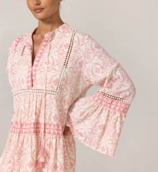 Robe courte Jaya - 100% coton - Miss June Paris - 5