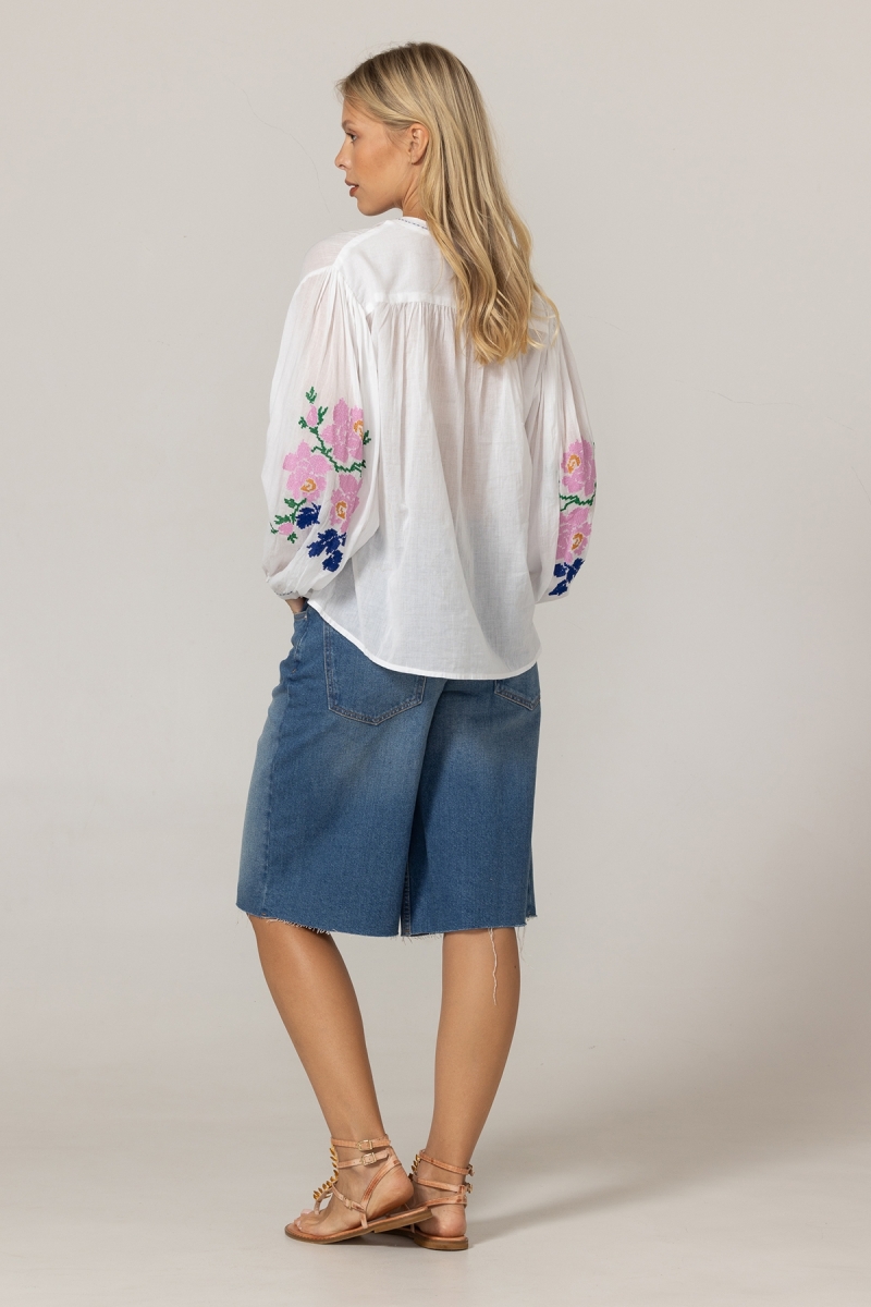 Blouse Jenna - 100% voile de coton - Miss June Paris - 4