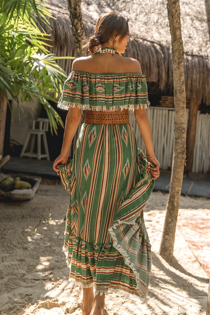 Miss June Paris — Vestido Largo Santa Fe