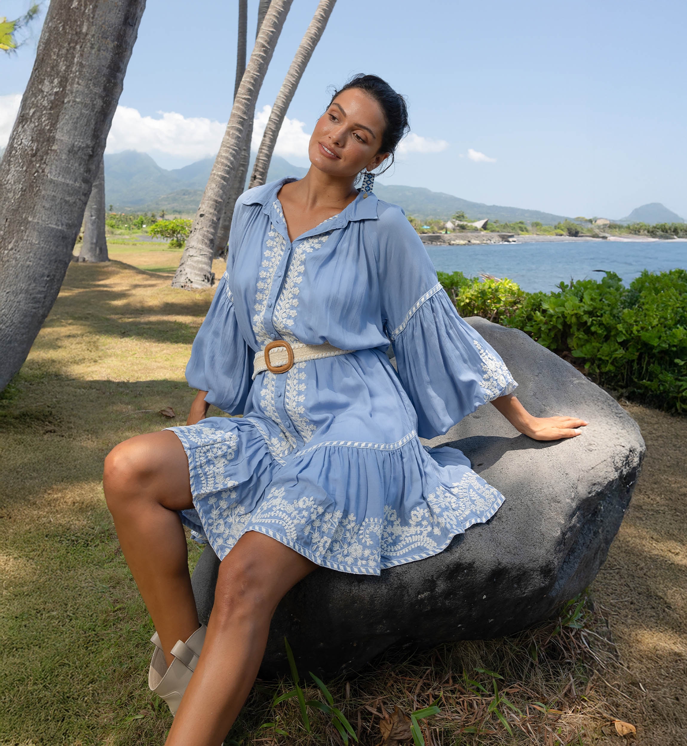 Vestido Corto Yara - 100% Modal - Miss June Paris - 2