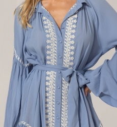 Robe Courte Yara - 100% modal - Miss June Paris - 5