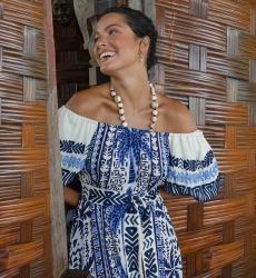 Robe Longue Mya - 100 % rayon - Miss June Paris - 2