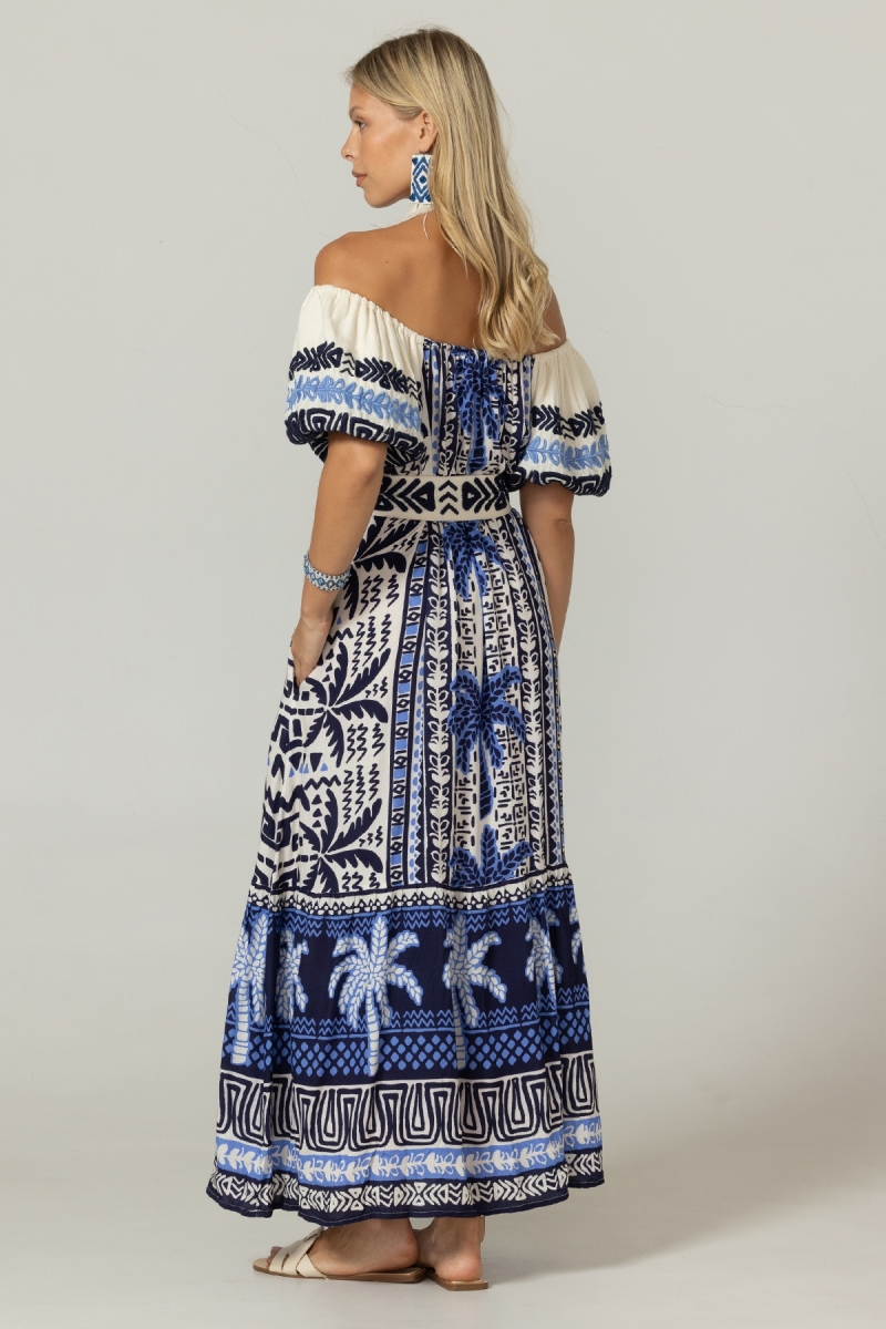 Robe Longue Mya - 100 % rayon - Miss June Paris - 4