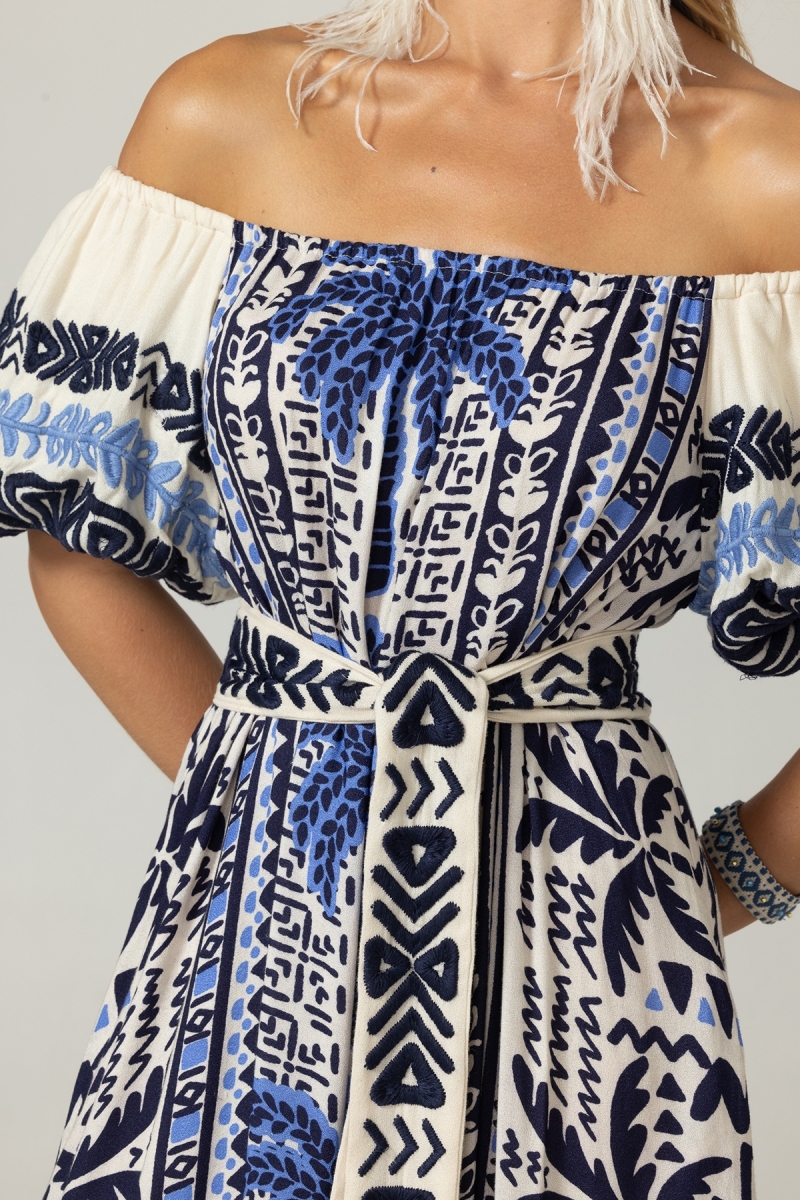 Robe Longue Mya - 100 % rayon - Miss June Paris - 5