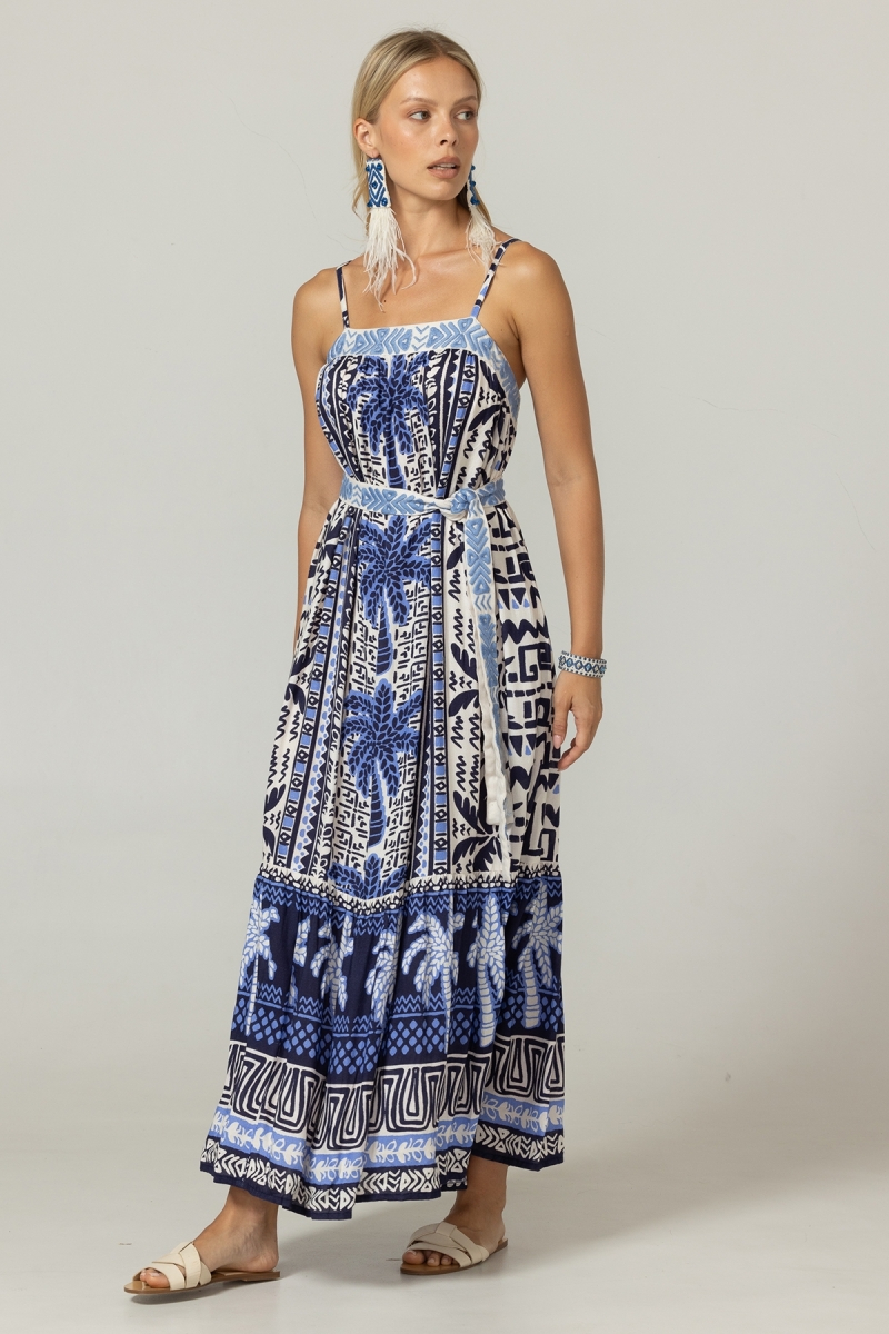 Robe Longue Tissia - 100% Rayon - Miss June Paris - 3