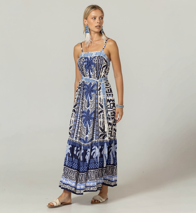 Robe Longue Tissia - 100% Rayon - Miss June Paris - 3