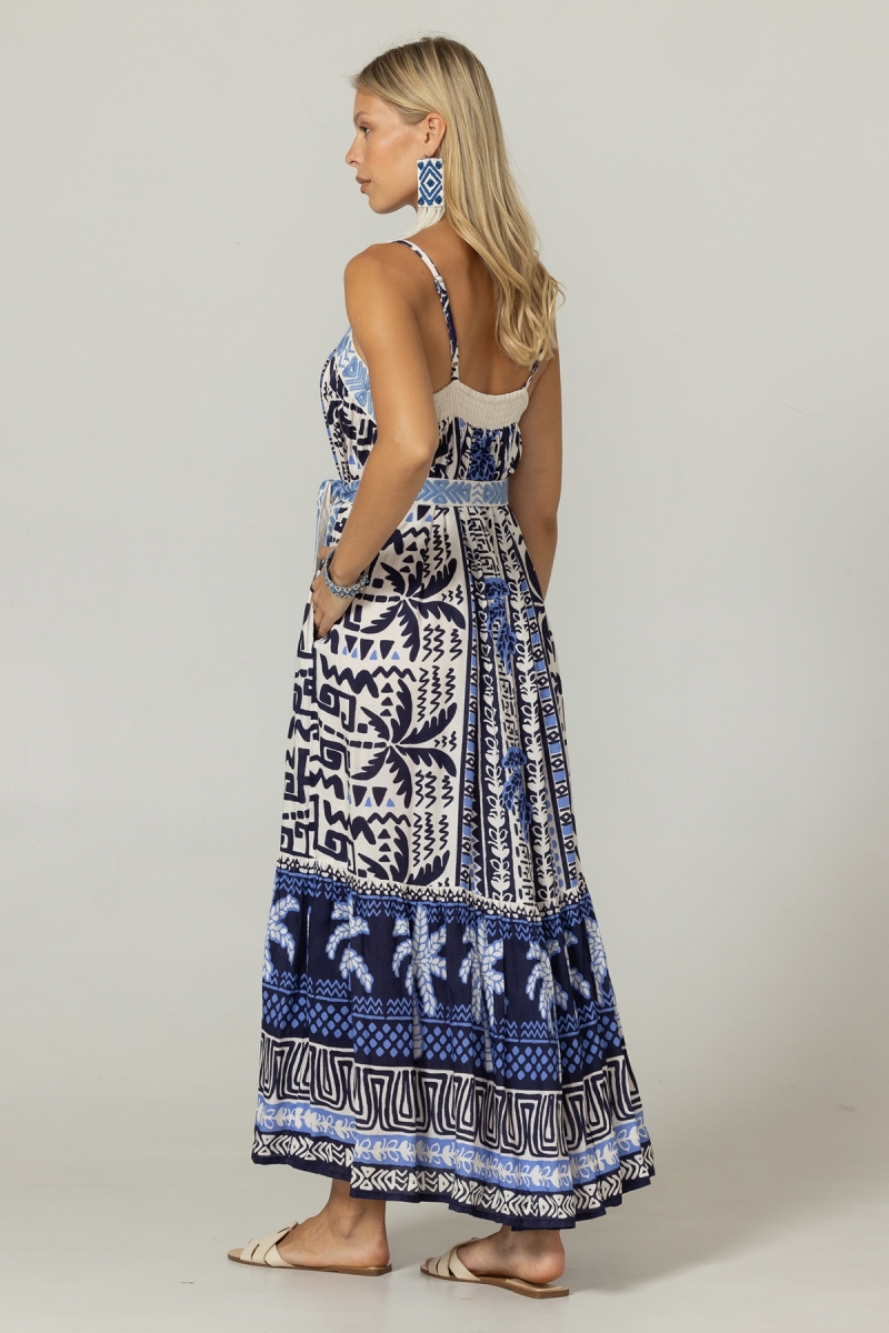 Robe Longue Tissia - 100% Rayon - Miss June Paris - 4