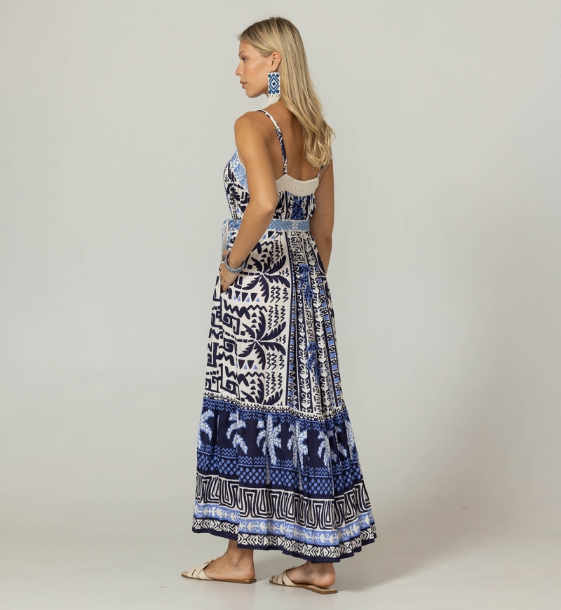 Robe Longue Tissia - 100% Rayon - Miss June Paris - 4