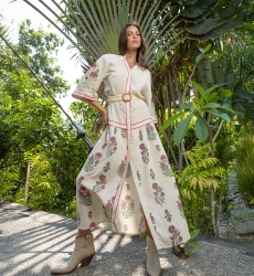 Robe Longue Gilda - 100% coton - Miss June Paris  - 2