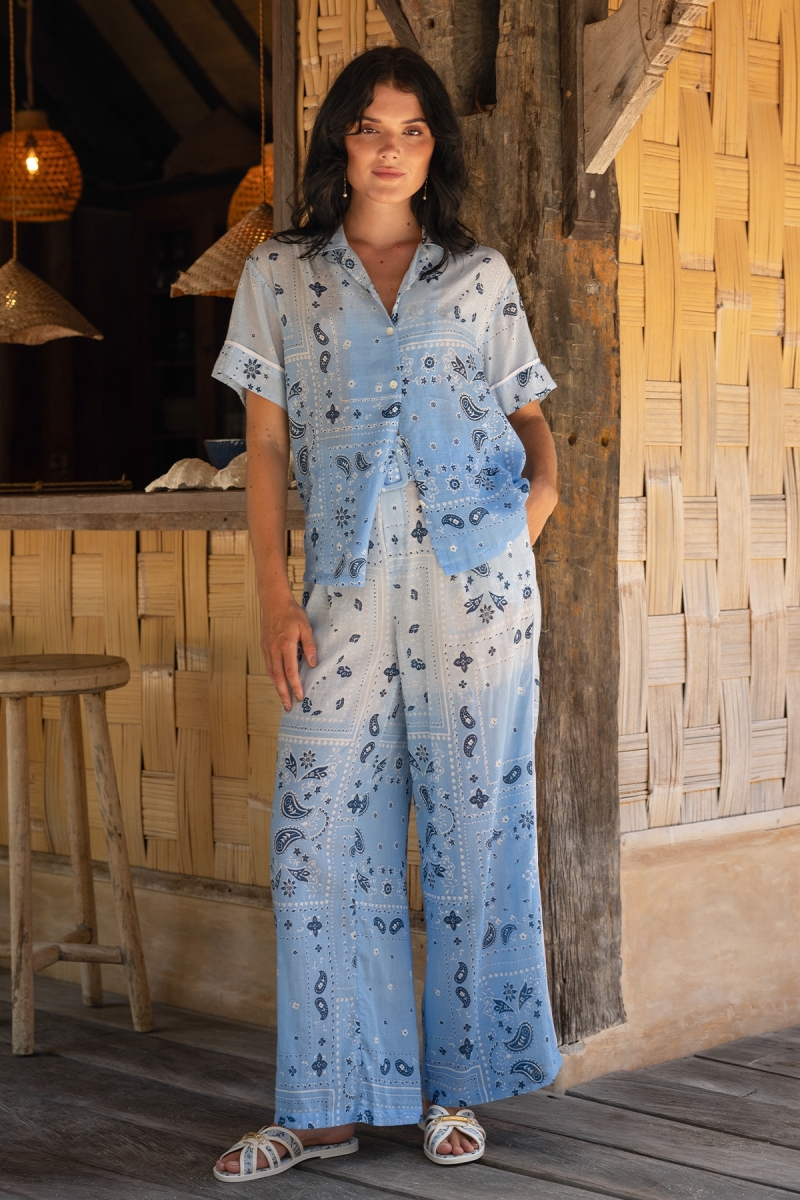 Pantalon Ulla - 100% voile de coton - Miss June Paris - 2