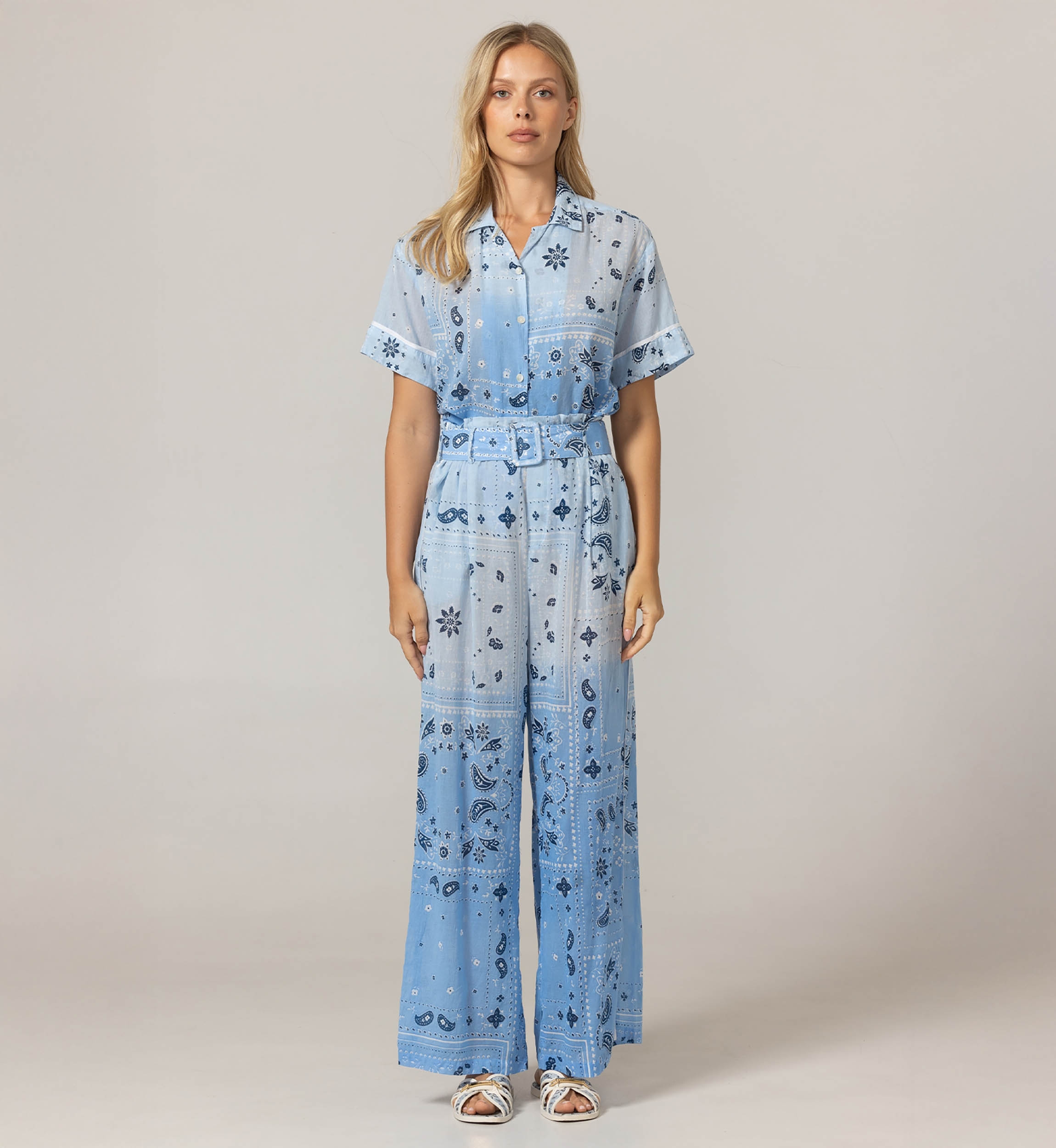 Pantalon Ulla - 100% voile de coton - Miss June Paris - 3