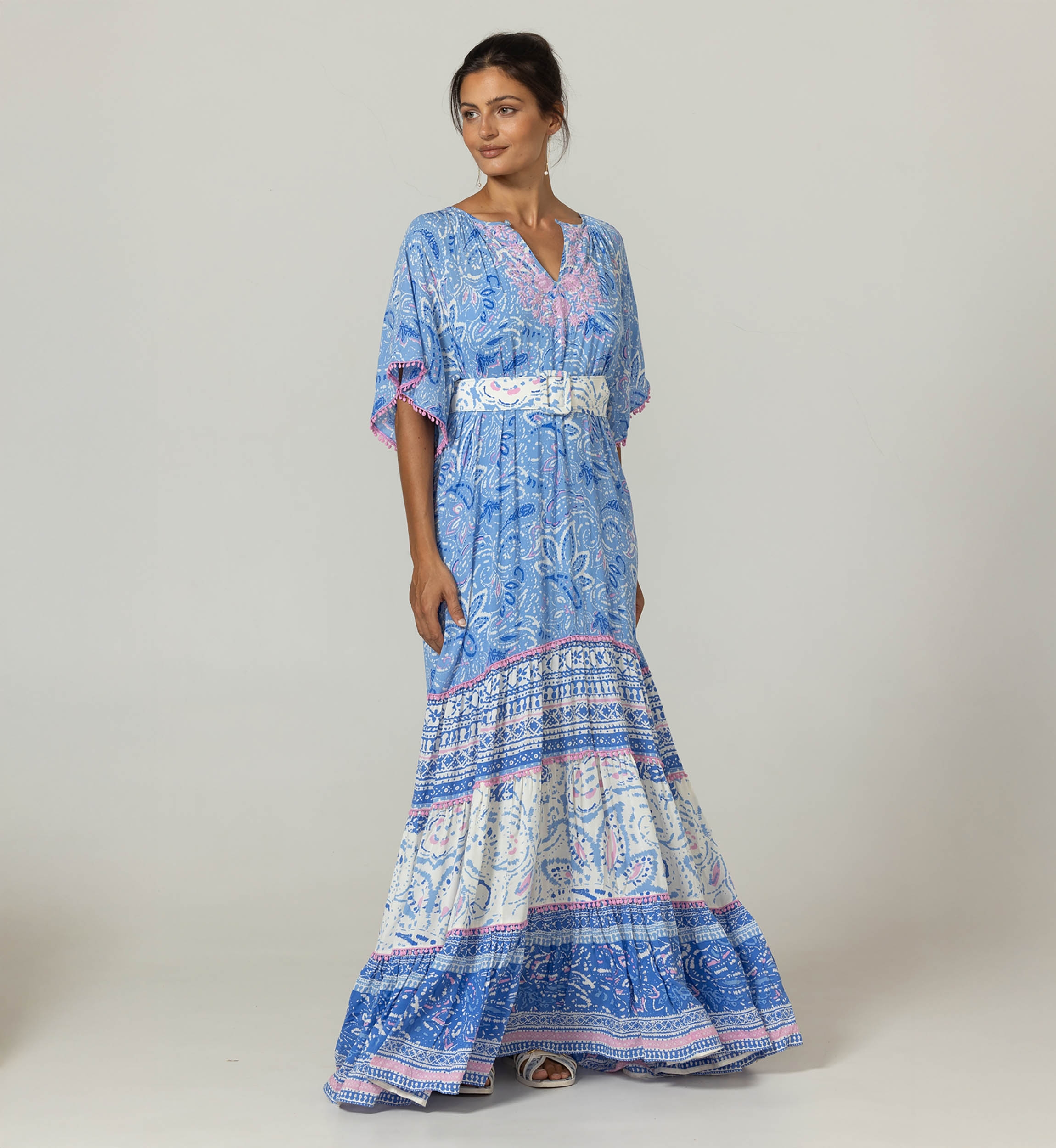 Robe Longue Kaira - 100% modal - Miss June Paris - 3