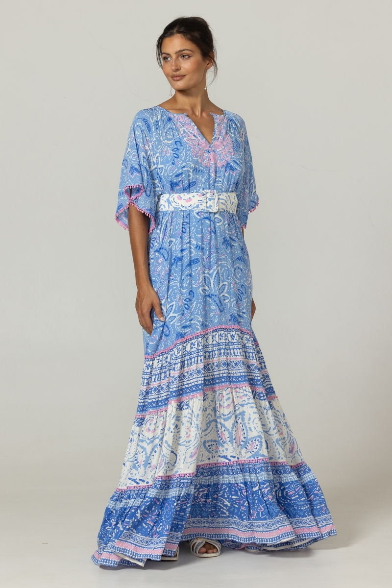 Robe Longue Kaira - 100% modal - Miss June Paris - 3
