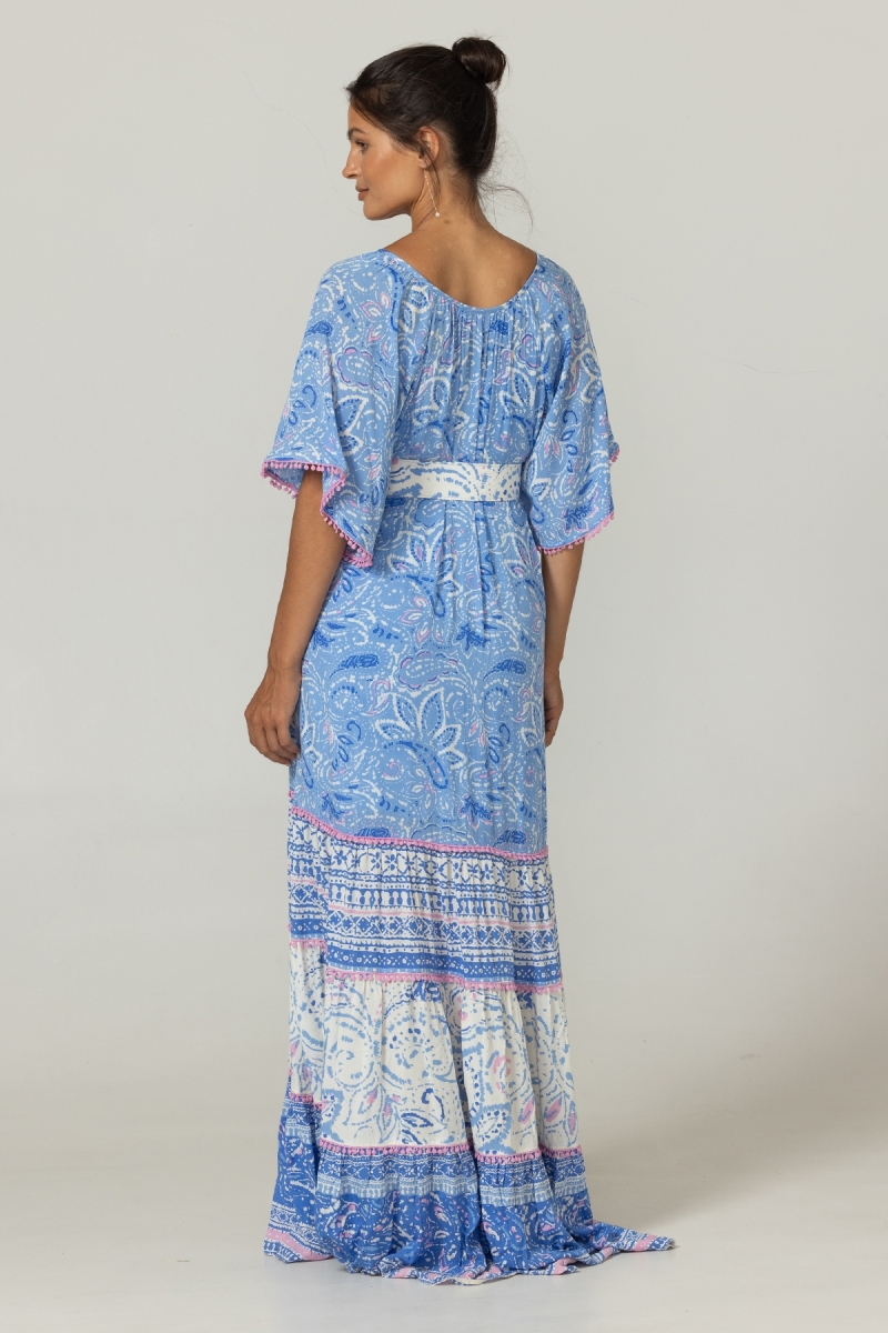 Robe Longue Kaira - 100% modal - Miss June Paris - 4