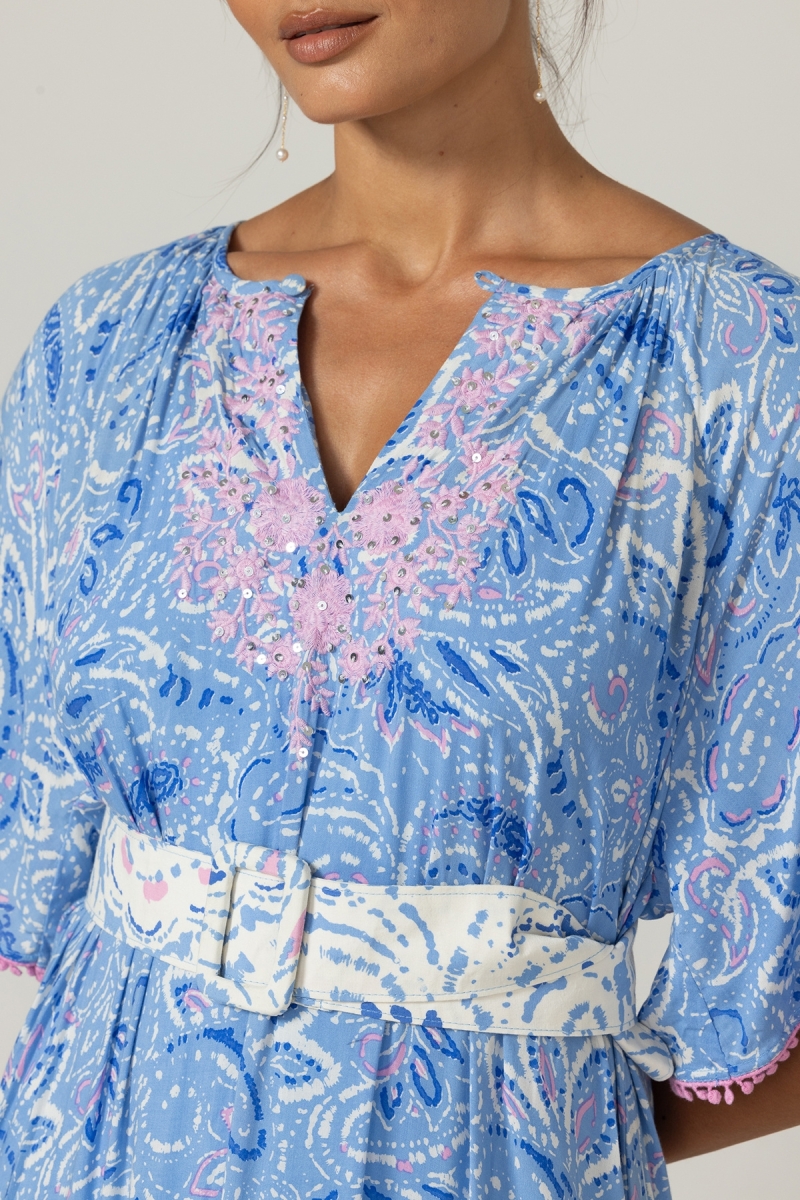 Robe Longue Kaira - 100% modal - Miss June Paris - 5