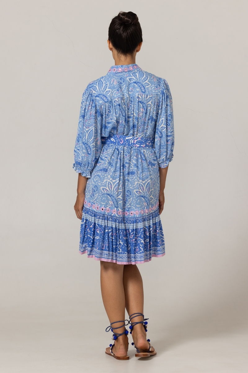 Robe Courte Nessy - 100% modal - Miss June Paris - 4