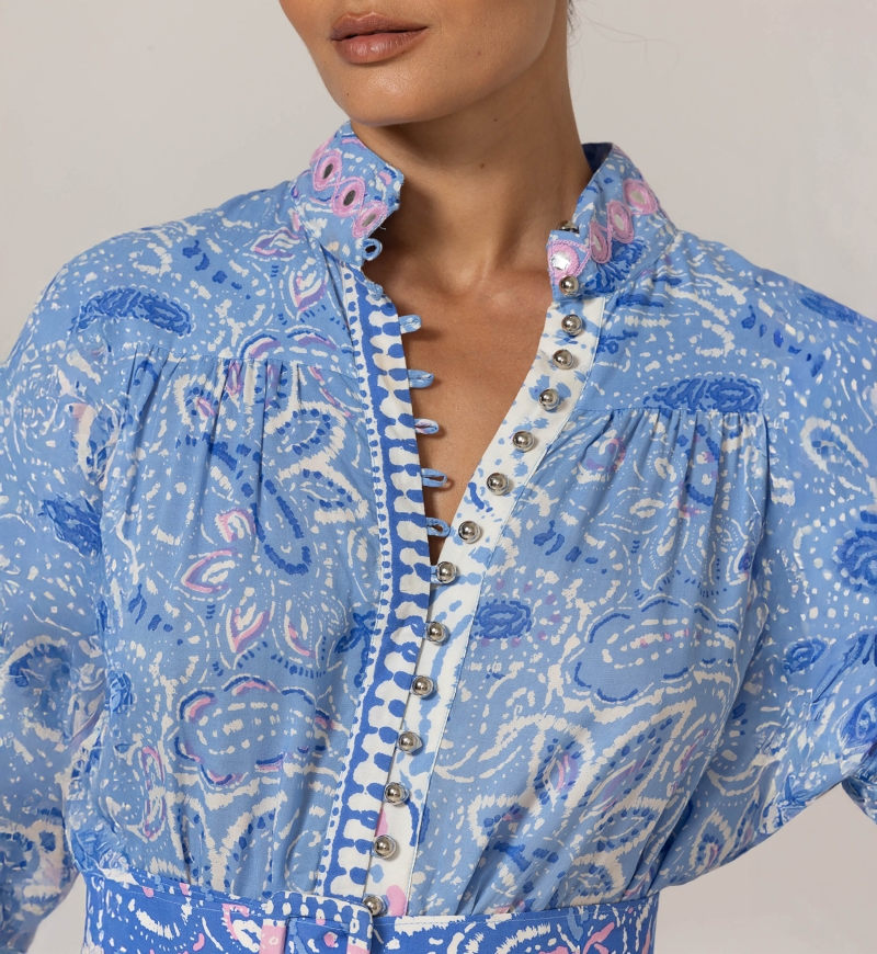 Nessy Short Dress - 100% modal - Miss June Paris - 5