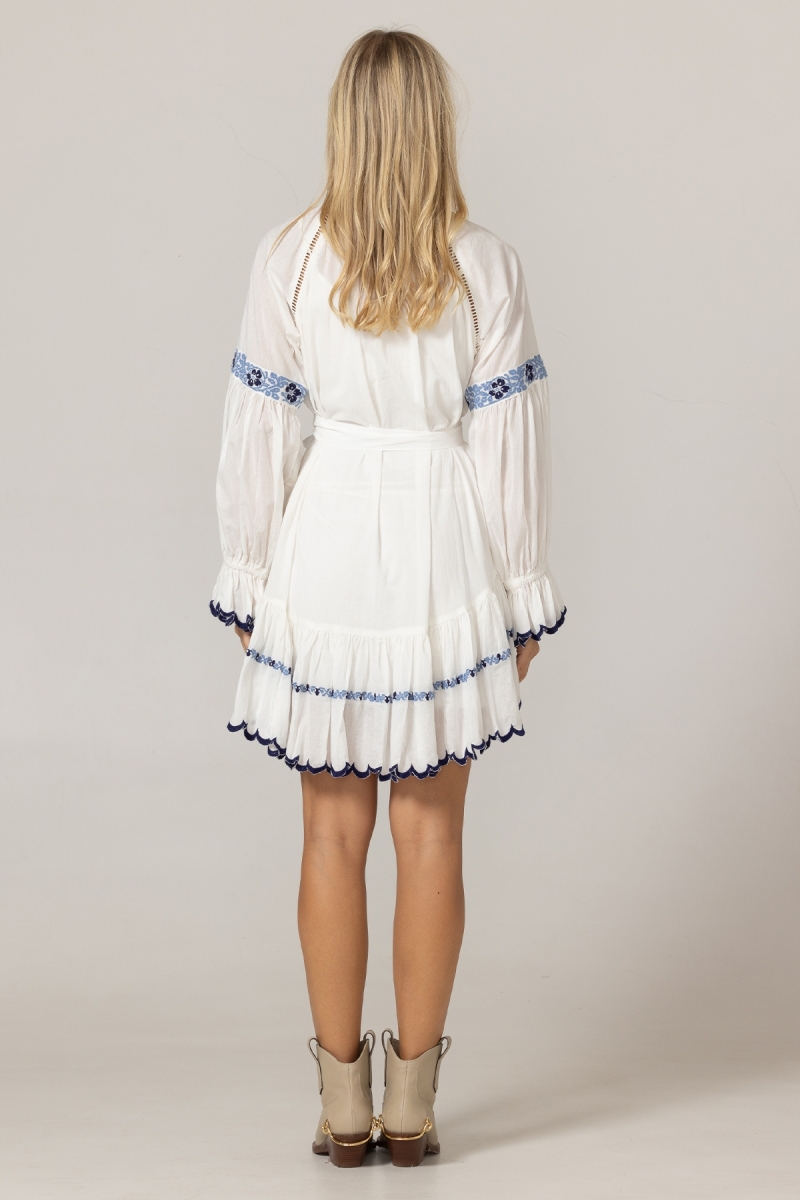 Robe Courte Bellerose - 100% voile de coton - Miss June Paris - 4